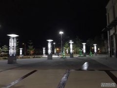 廣場(chǎng)景觀燈工程廣東江門